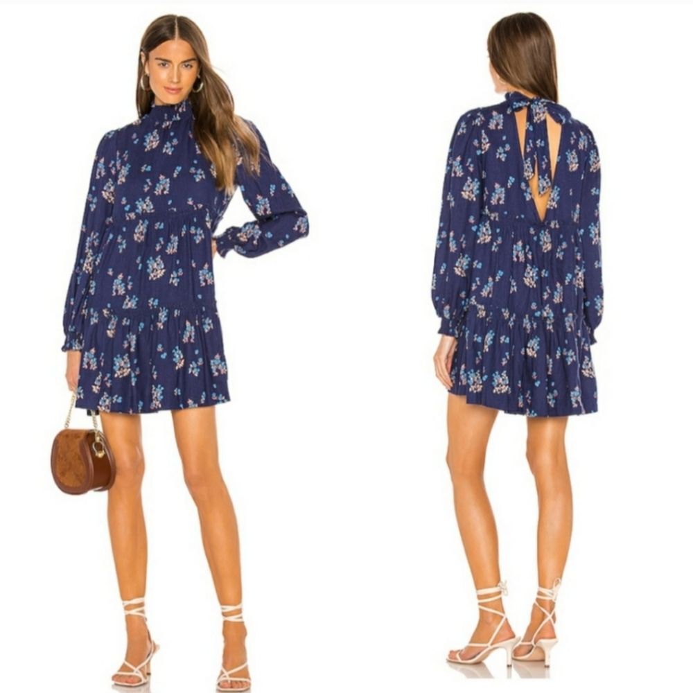Free People Petit Fours Mini Dress Size L